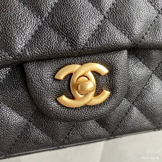 First Bag Ru CHANEL BAG MINI TOP FLAP HANDLE WITH 0622